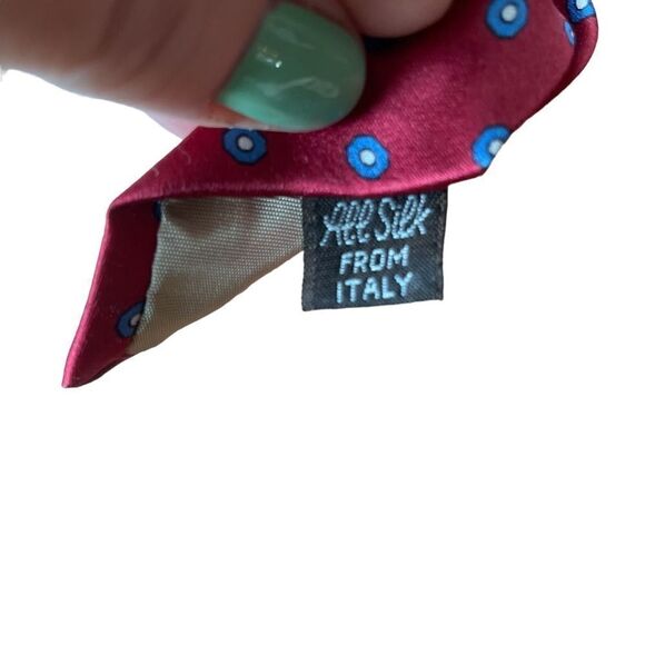 Givenchy Monsieur Maroon Silk Tie - Picture 4 of 4